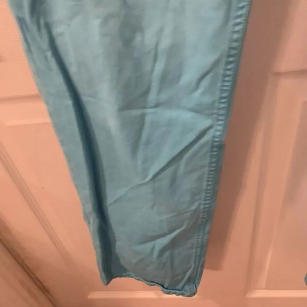 Bonobos Mens Blue Washed Chino Straight Fit Pants Tag Size 36x35 Beach Nautical‎